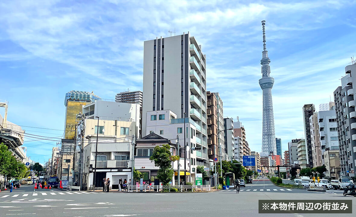 墨田区東駒形マンション用地案件